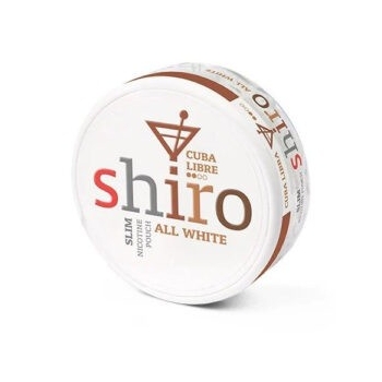 Woreczki nikotynowe Shiro Cuba Libre Slim Normal 6 mg