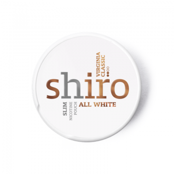 Woreczki nikotynowe  Shiro Virginia Classic Slim Normal 4 mg