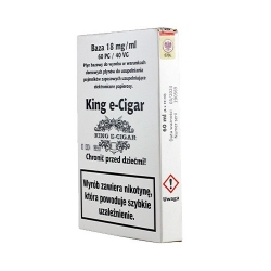 Baza nikotynowa King e-Cigar 18 mg 10ml( 6 sztuk)