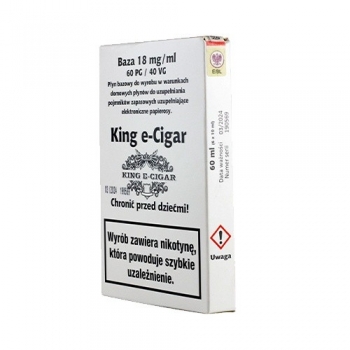 Baza nikotynowa King e-Cigar 18 mg 10ml( 6 sztuk)