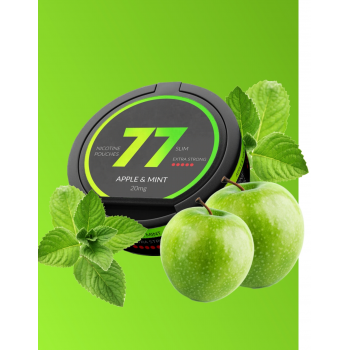 Woreczki nikotynowe 77 77 Dark Series Apple & Mint 20 mg
