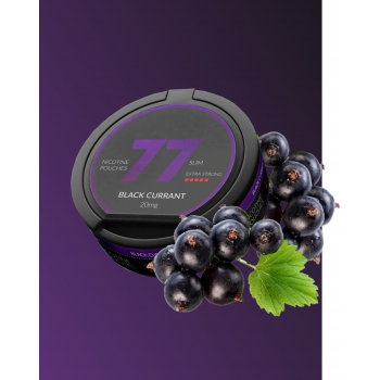Woreczki nikotynowe 77 Dark Series Black Currant 20 mg