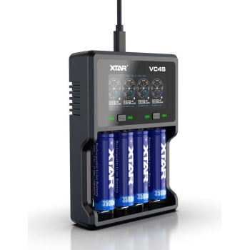 Ładowarka Xtar czterokanałowa VC4S